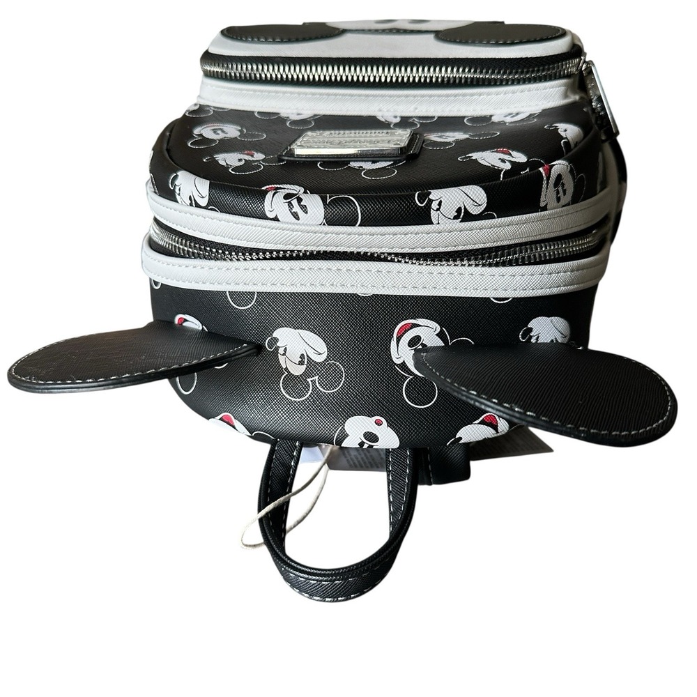 Disney Parks Loungefly Black White Mickey Mini Backpack 2025 Classic NWT NEW Tag - Picture 4 of 15